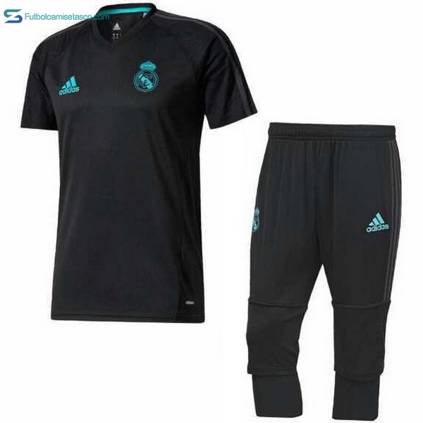 Entrenamiento Real Madrid Conjunto Completo 2017/18 Negro